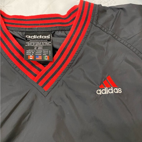Vintage Addidas Nylon Jacket windbreaker Large - Picture 5 of 10